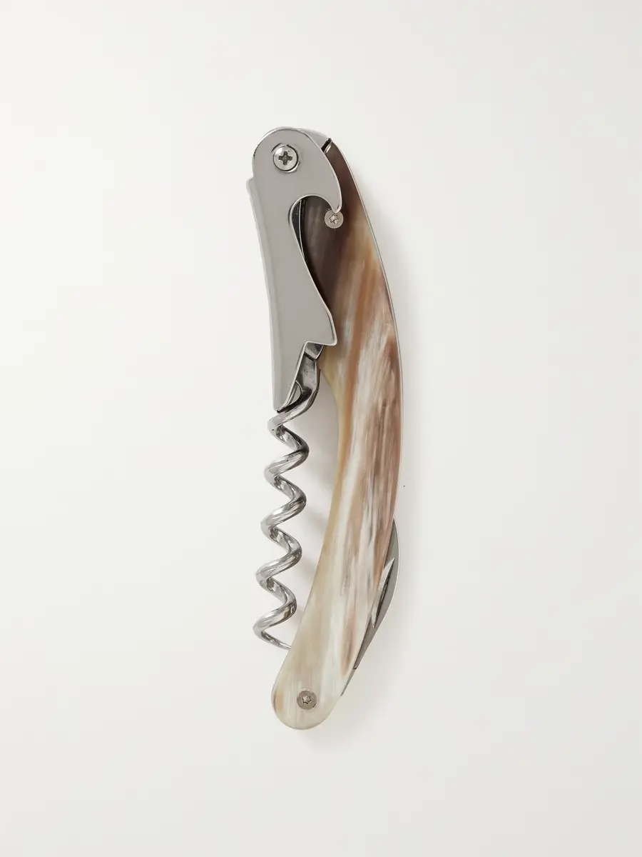 Brunello Cucinelli Stainless Steel and Horn Corkscrew - Men | Thumbnail 2