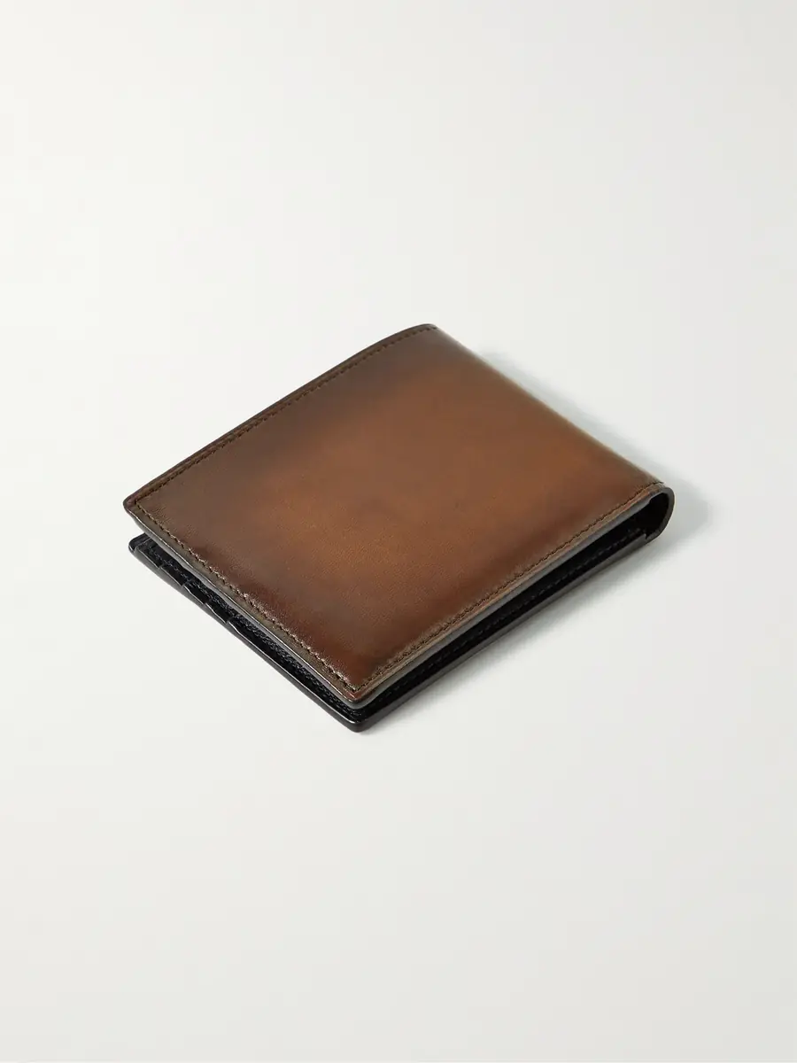 Berluti Makore Venezia Leather Billfold Wallet - Men | Thumbnail 2 Berluti Makore Venezia Leather Billfold Wallet - Men | Thumbnail 2