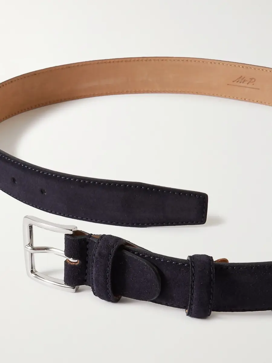 MR P. 3cm Suede Belt - Men | Thumbnail 2