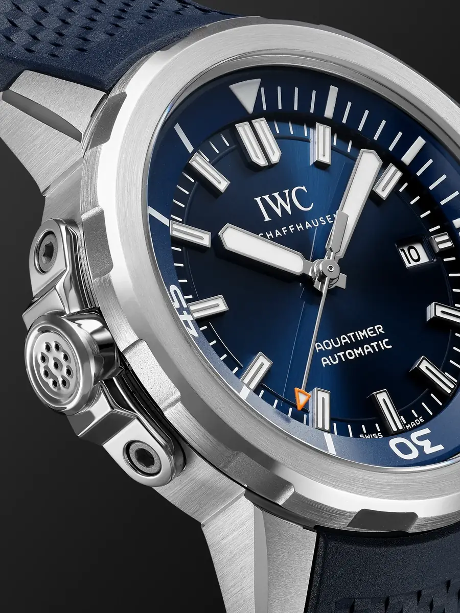 IWC SCHAFFHAUSEN Aquatimer Expedition Jacques-Yves Cousteau Automatic Stainless Steel Watch, Ref. IW328801 - Men | Thumbnail 5