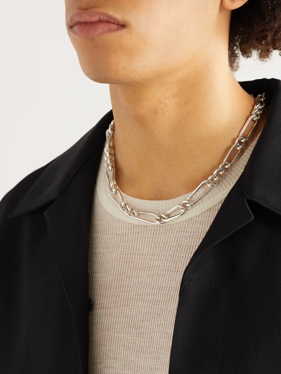 MAOR Unity Link Sterling Silver Necklace - Men | Thumbnail 2 MAOR Unity Link Sterling Silver Necklace - Men | Thumbnail 2