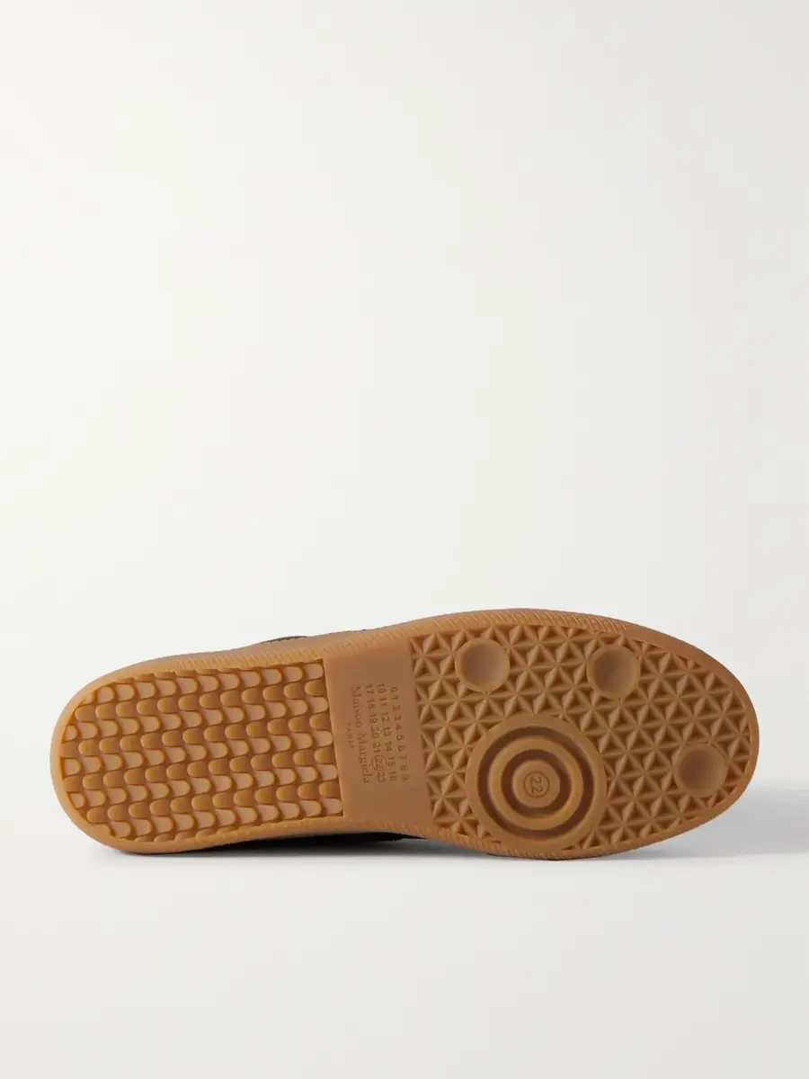Maison Margiela Replica Leather and Suede Sneakers - Men | Thumbnail 6