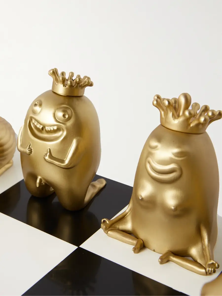 L'Objet Haas Brothers Stone Chess Set - Men | Thumbnail 3 L'Objet Haas Brothers Stone Chess Set - Men | Thumbnail 3