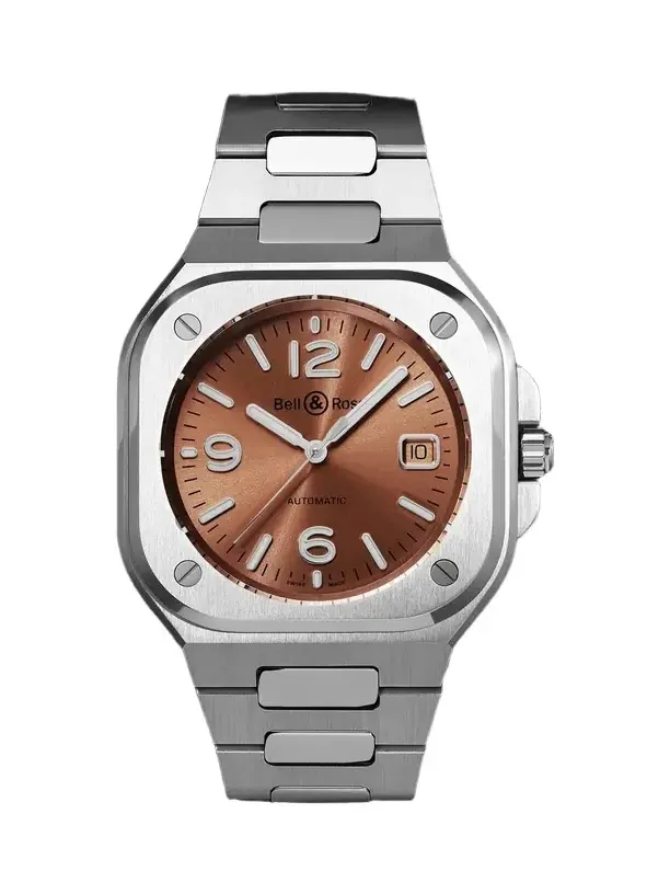 BR 05 Automatic Stainless Steel Watch, Ref. BR05A-BR-ST/SST - Men