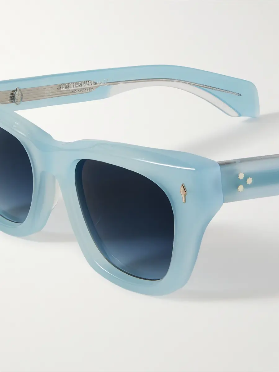 Jacques Marie Mage Dealan Square-Frame Acetate Sunglasses - Men | Thumbnail 3