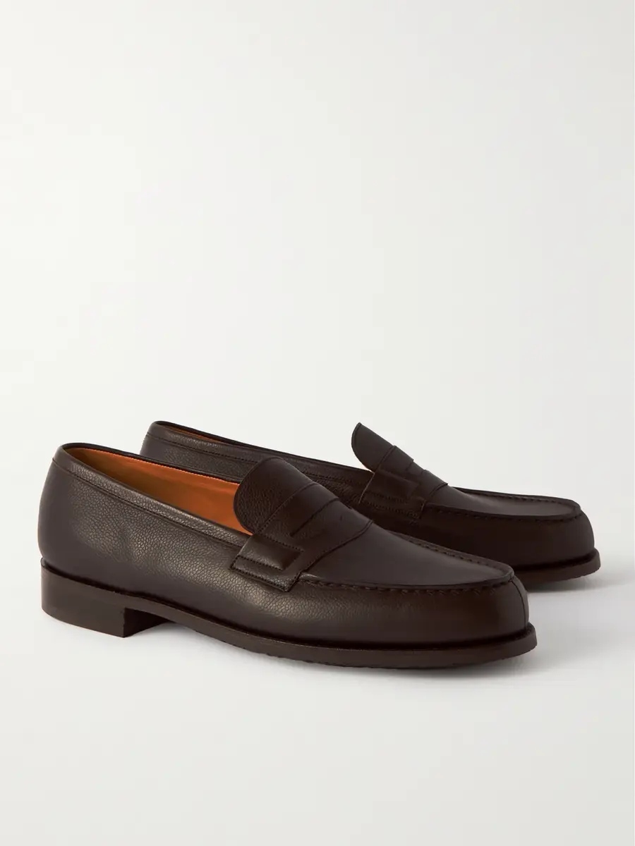 J.M. Weston 180 Full-Grain Leather Penny Loafers - Men | Thumbnail 3 J.M. Weston 180 Full-Grain Leather Penny Loafers - Men | Thumbnail 3