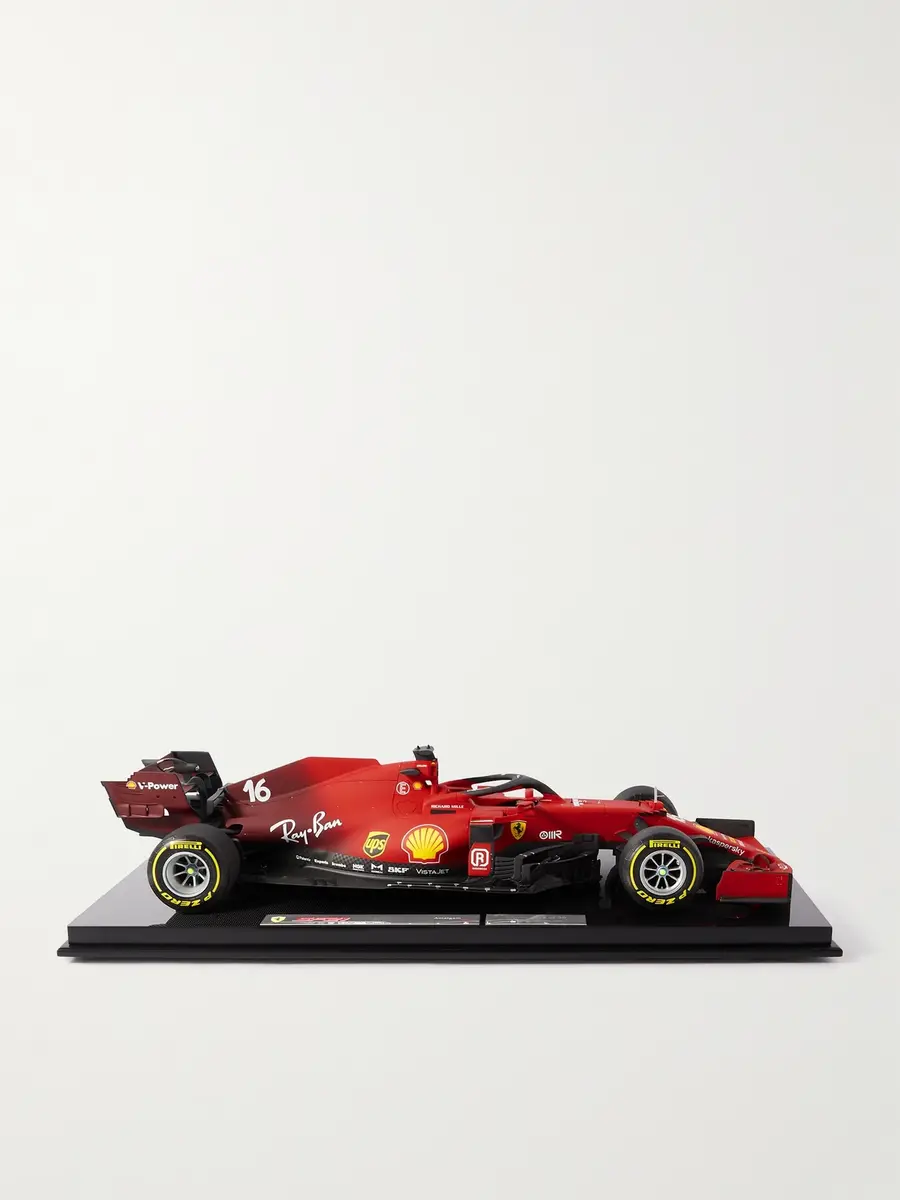 Amalgam Collection Ferrari SF21 Charles Leclerc (2021) 1:8 Model Car - Men | Thumbnail 3