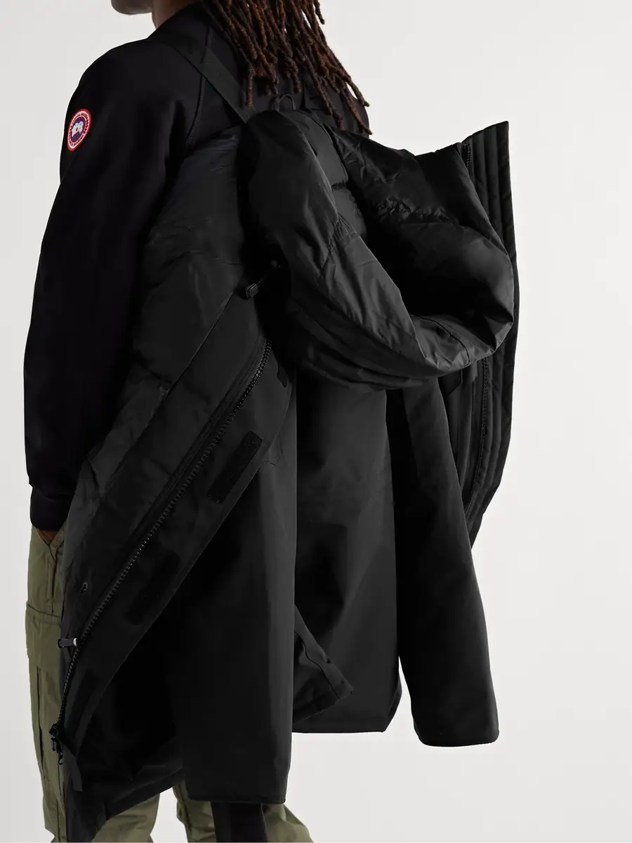 Canada Goose Expedition Logo-Appliquéd Arctic Tech® Hooded Down Jacket - Men | Thumbnail 6