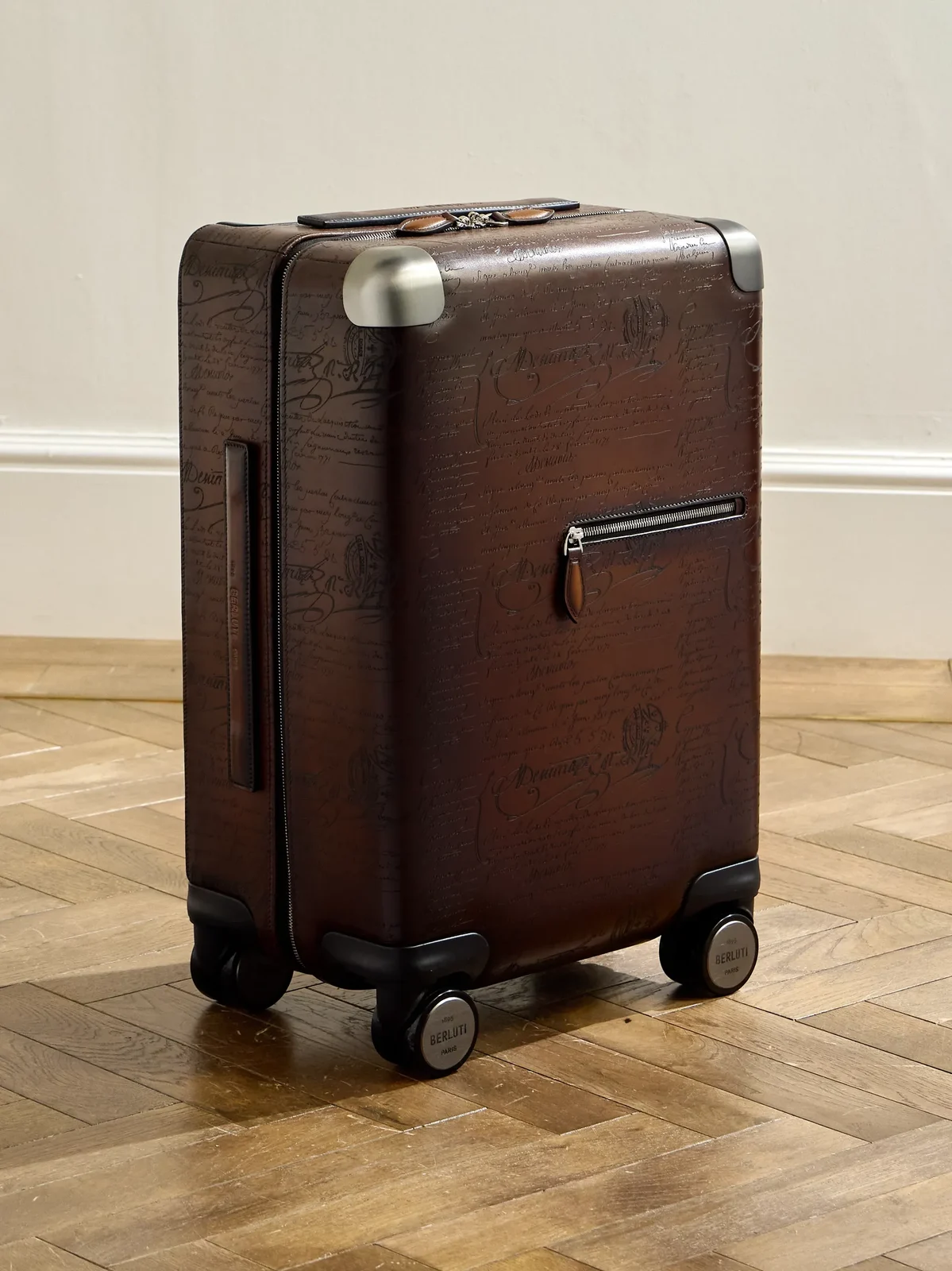 Formula 1005 Scritto Venezia Leather Suitcase - Men