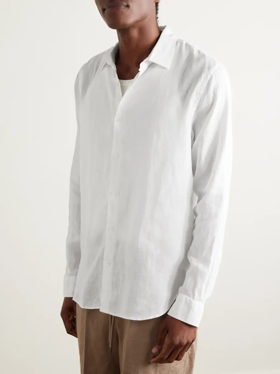 Orlebar Brown Giles Linen Shirt - Men | Thumbnail 3