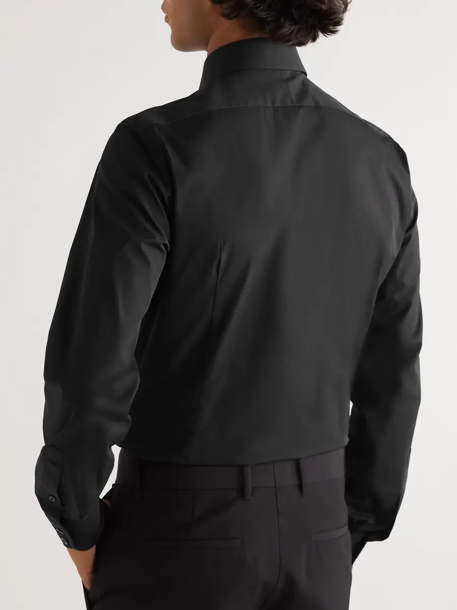 Tom Ford Slim-Fit Cotton-Poplin Shirt - Men | Thumbnail 3