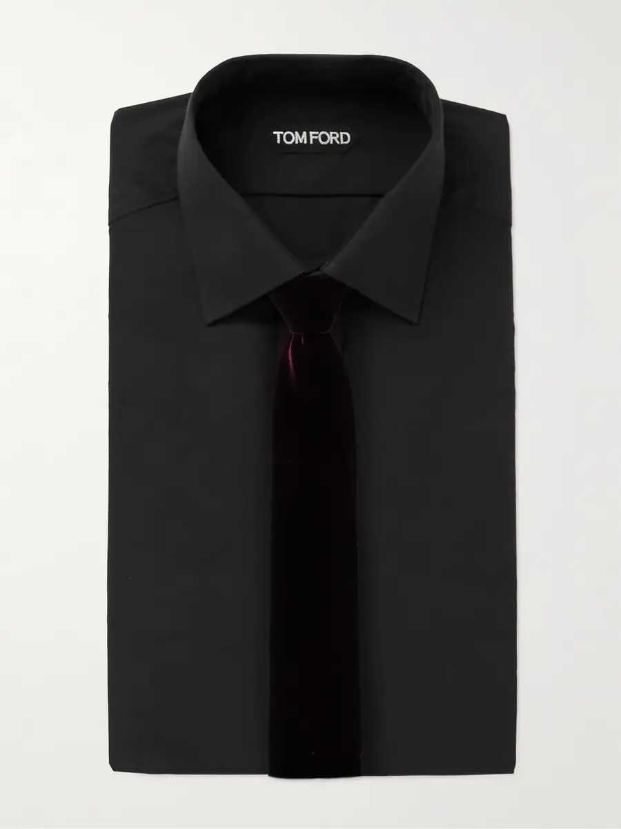 Tom Ford Slim-Fit Cotton-Poplin Shirt - Men | Thumbnail 5