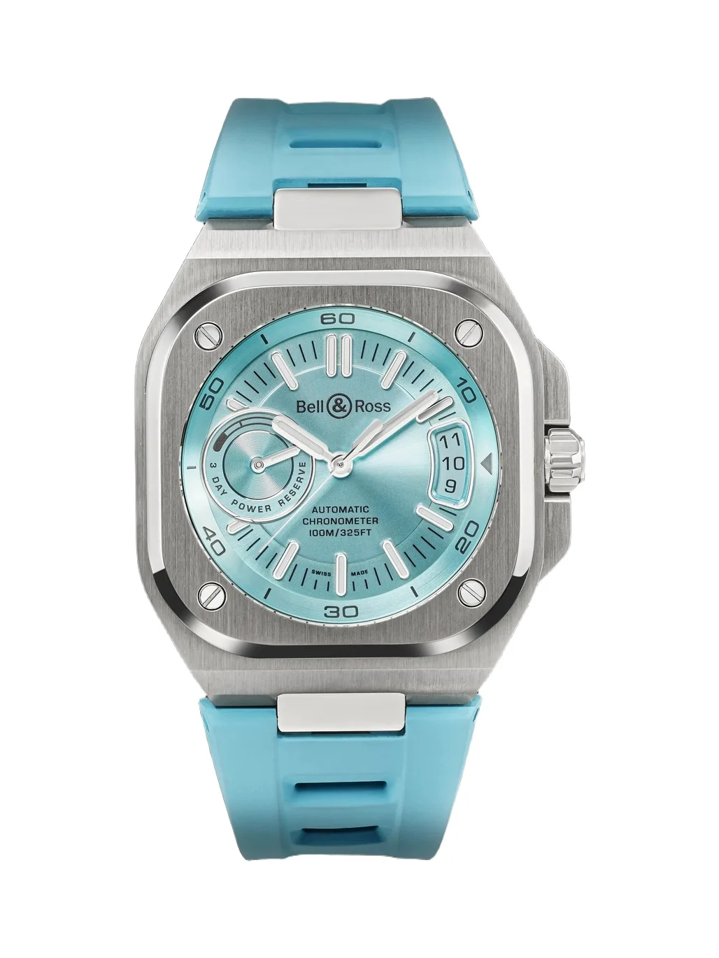 BR-X5 Automatic Steel Watch, Ref. BRX5R-IB-ST/SRB - Men
