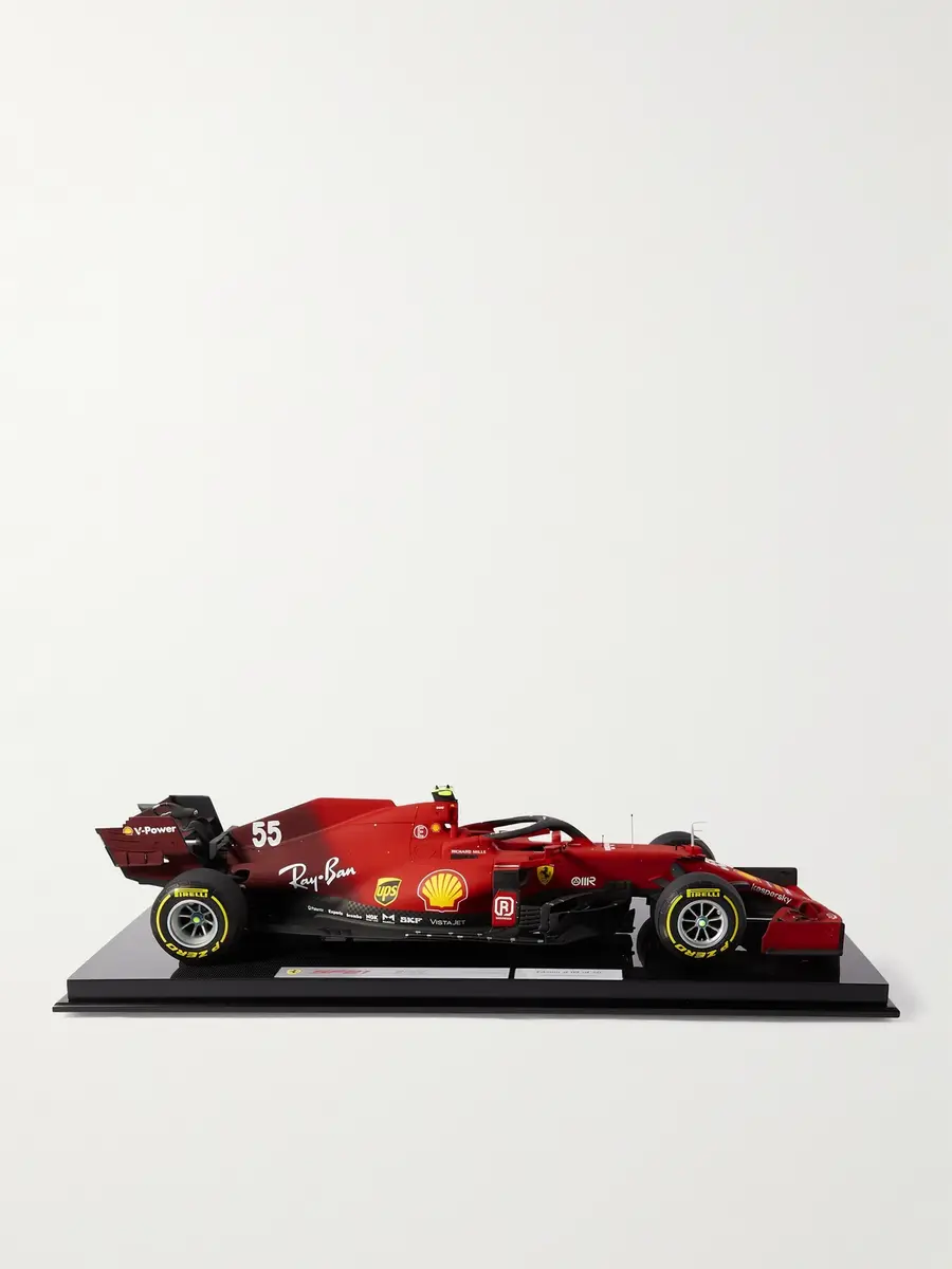 Amalgam Collection Ferrari SF21 Carlos Sainz (2021) 1:8 Model Car - Men | Thumbnail 3