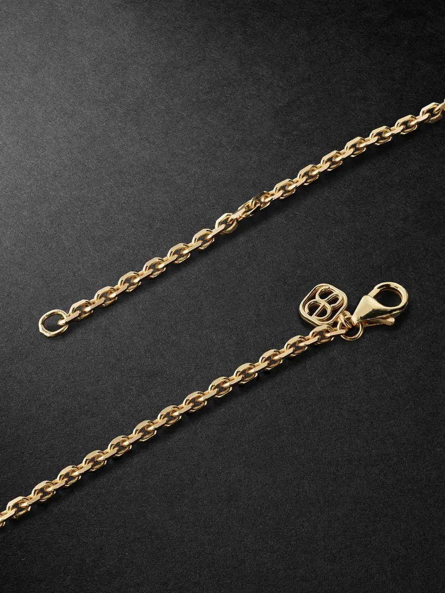 Sydney Evan XL Happy Face Gold Turquoise Pendant Necklace - Men | Thumbnail 3 Sydney Evan XL Happy Face Gold Turquoise Pendant Necklace - Men | Thumbnail 3
