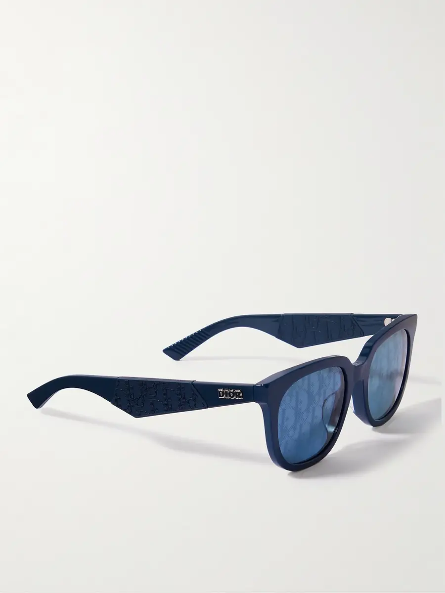 DIOR Eyewear Dior B27 S3F D-Frame Logo-Detailed Acetate Sunglasses - Men | Thumbnail 4 DIOR Eyewear Dior B27 S3F D-Frame Logo-Detailed Acetate Sunglasses - Men | Thumbnail 4