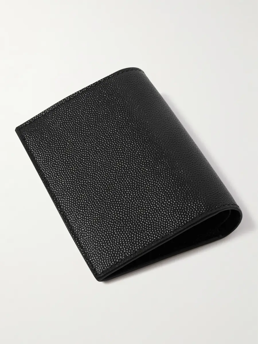Saint Laurent Logo-Debossed Full-Grain Leather Billfold Wallet - Men | Thumbnail 2 Saint Laurent Logo-Debossed Full-Grain Leather Billfold Wallet - Men | Thumbnail 2