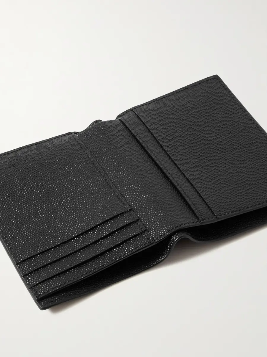 Saint Laurent Logo-Debossed Full-Grain Leather Billfold Wallet - Men | Thumbnail 4 Saint Laurent Logo-Debossed Full-Grain Leather Billfold Wallet - Men | Thumbnail 4