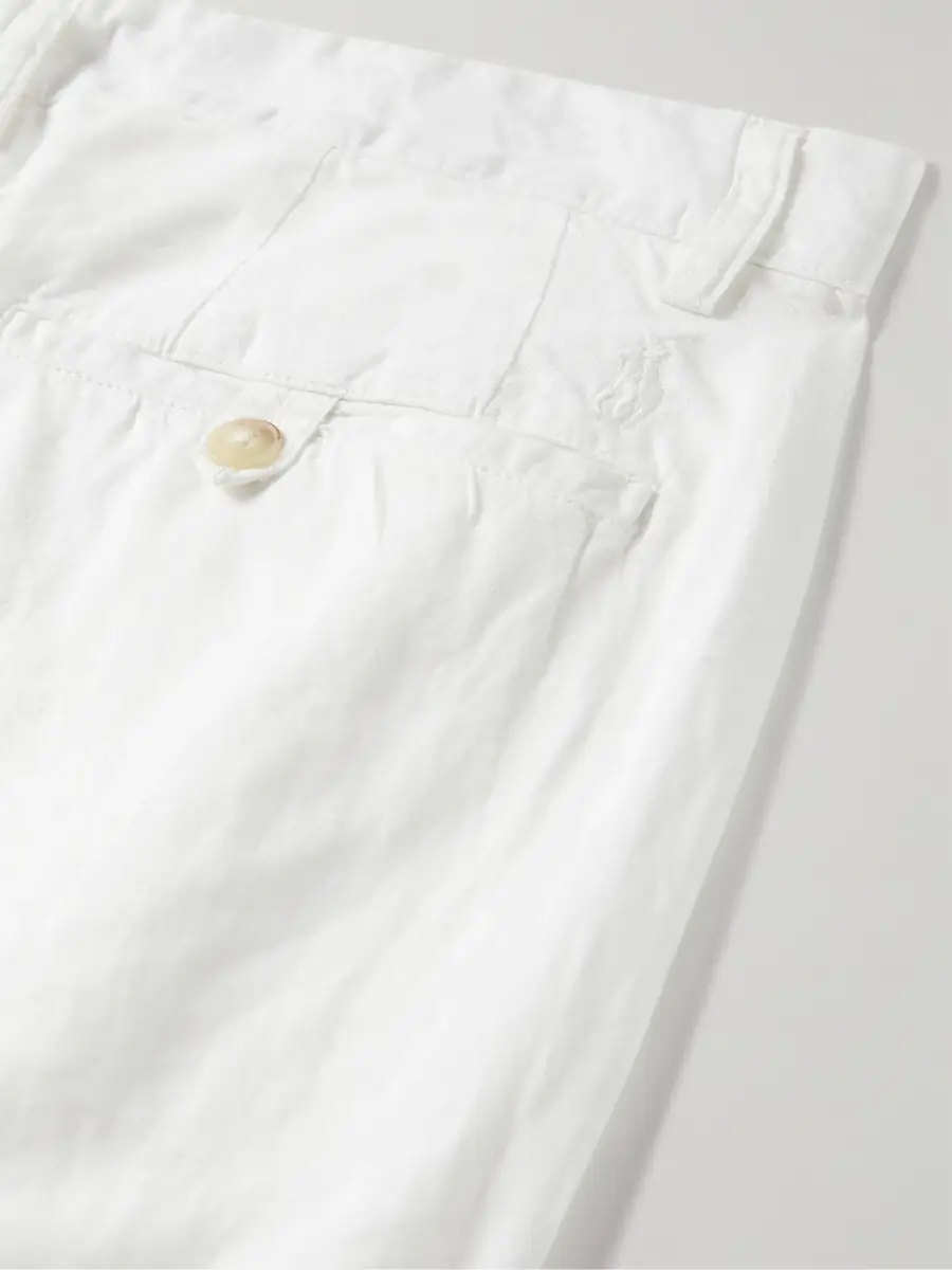 Polo Ralph Lauren Slim-Fit Straight-Leg Linen and Cotton-Blend Trousers - Men | Thumbnail 5 Polo Ralph Lauren Slim-Fit Straight-Leg Linen and Cotton-Blend Trousers - Men | Thumbnail 5