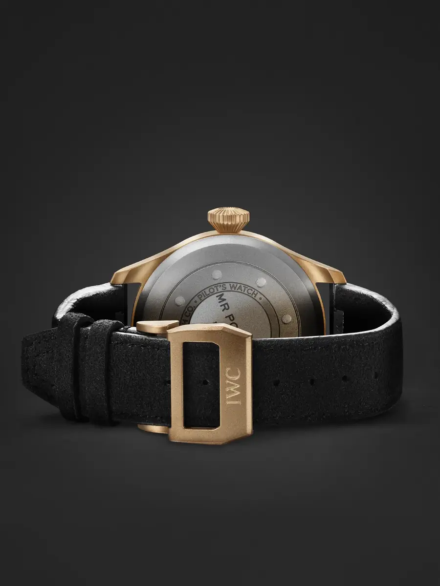 IWC SCHAFFHAUSEN Big Pilot's 43 Automatic Bronze and Alcantara Watch, Ref. IW329703 - Men | Thumbnail 5 IWC SCHAFFHAUSEN Big Pilot's 43 Automatic Bronze and Alcantara Watch, Ref. IW329703 - Men | Thumbnail 5