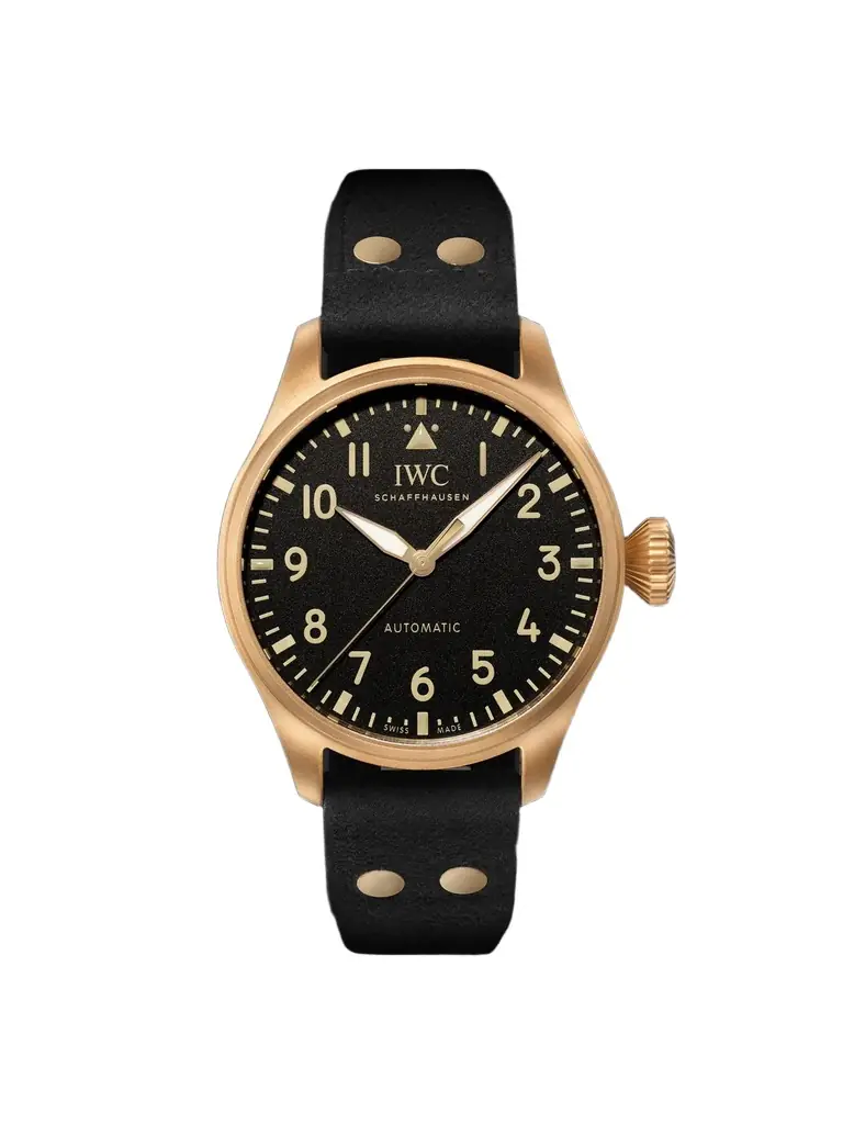 IWC SCHAFFHAUSEN Big Pilot's 43 Automatic Bronze and Alcantara Watch, Ref. IW329703 - Men | Image 1 IWC SCHAFFHAUSEN Big Pilot's 43 Automatic Bronze and Alcantara Watch, Ref. IW329703 - Men | Image 1