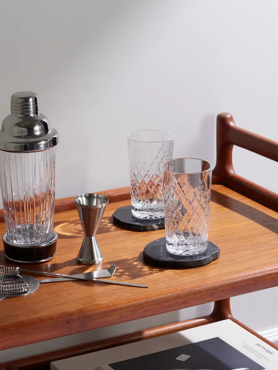 Soho Home Barwell Set of Four Crystal Highball Glasses - Men | Thumbnail 2