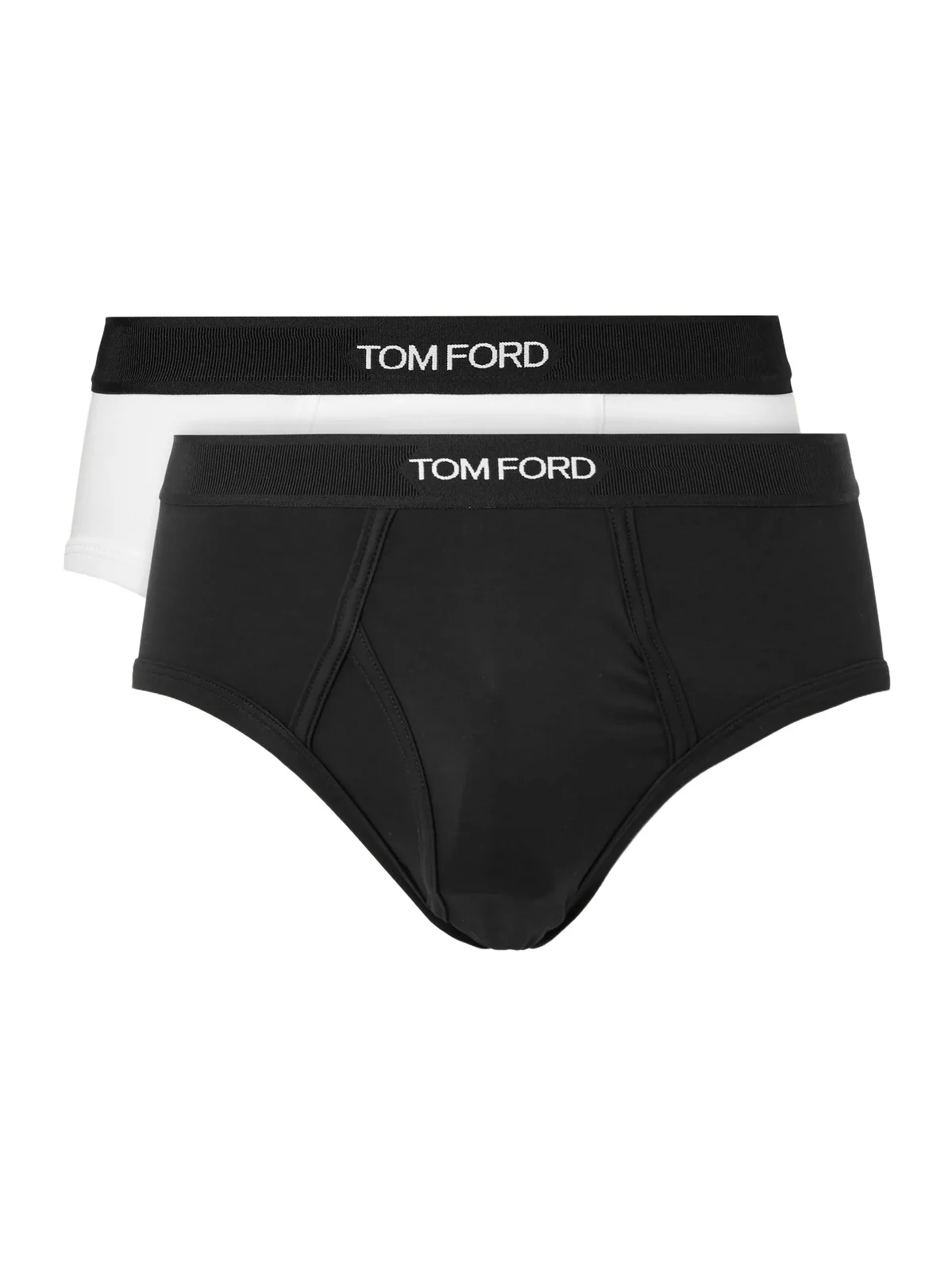 Tom Ford Two-Pack Stretch-Cotton and Modal-Blend Briefs - Men