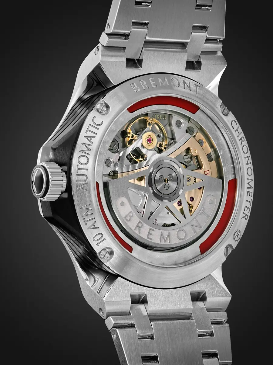 Bremont Supernova Automatic Stainless Steel Watch, Ref. SUPERNOVA-AL-N-B - Men | Thumbnail 5
