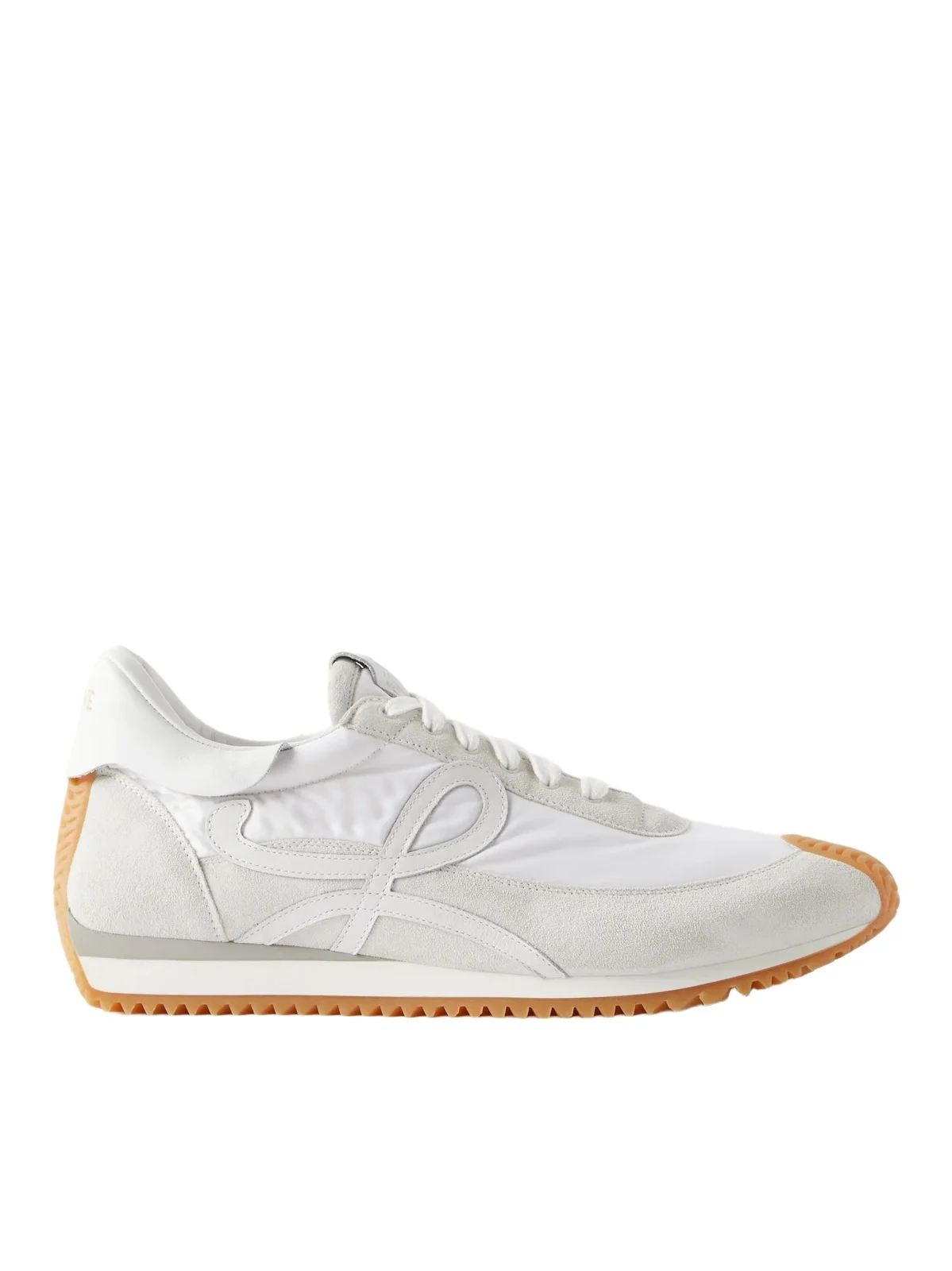 Flow Runner Leather-Trimmed Suede and Nylon Sneakers - Men