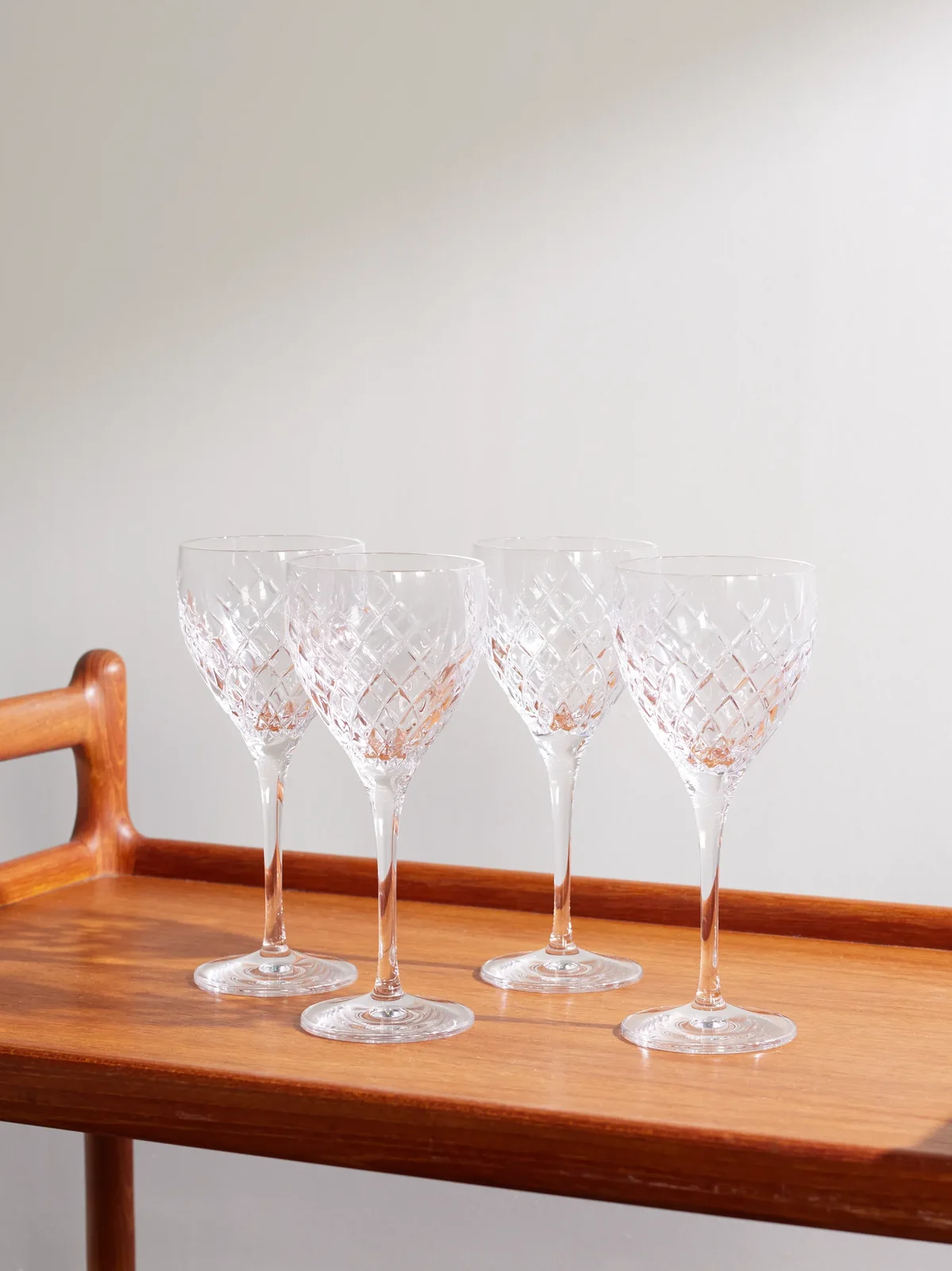 Soho Home Barwell Set of Four Crystal Red Wine Glasses - Men