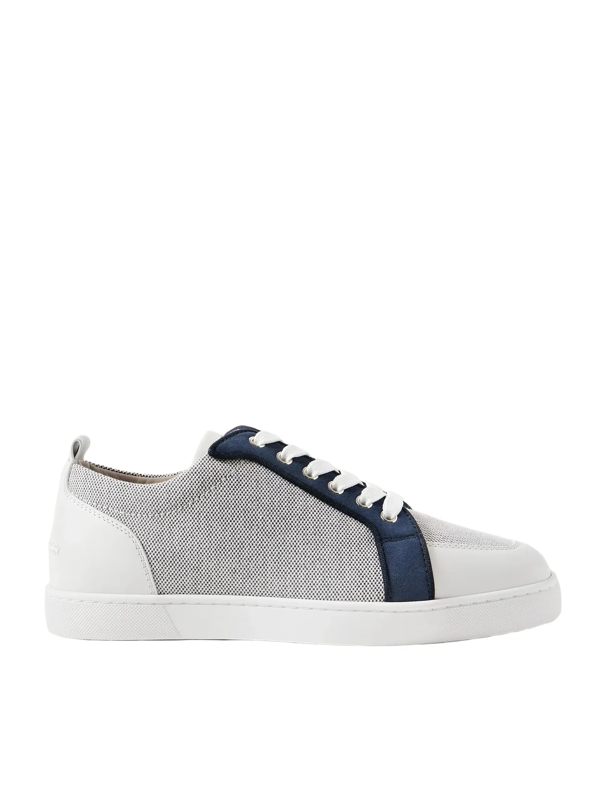 Christian Louboutin Rantulow Suede and Leather-Trimmed Canvas Sneakers - Men