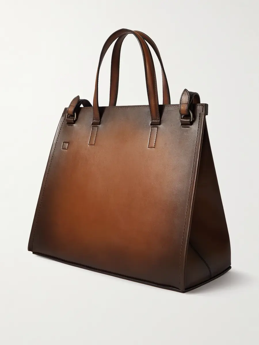 Berluti Luti 38 Venezia Leather Tote Bag - Men | Thumbnail 3