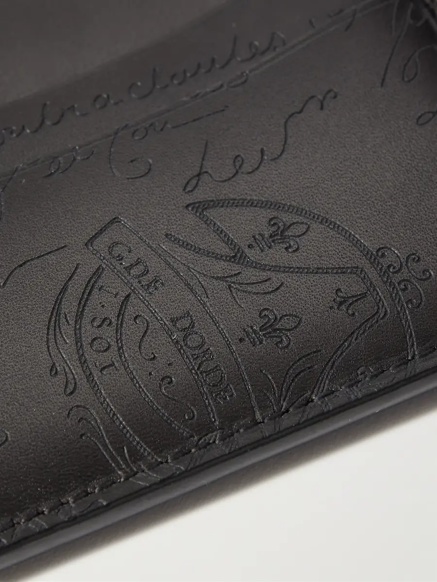 Berluti Bambou Scritto Venezia Leather Cardholder - Men | Thumbnail 3