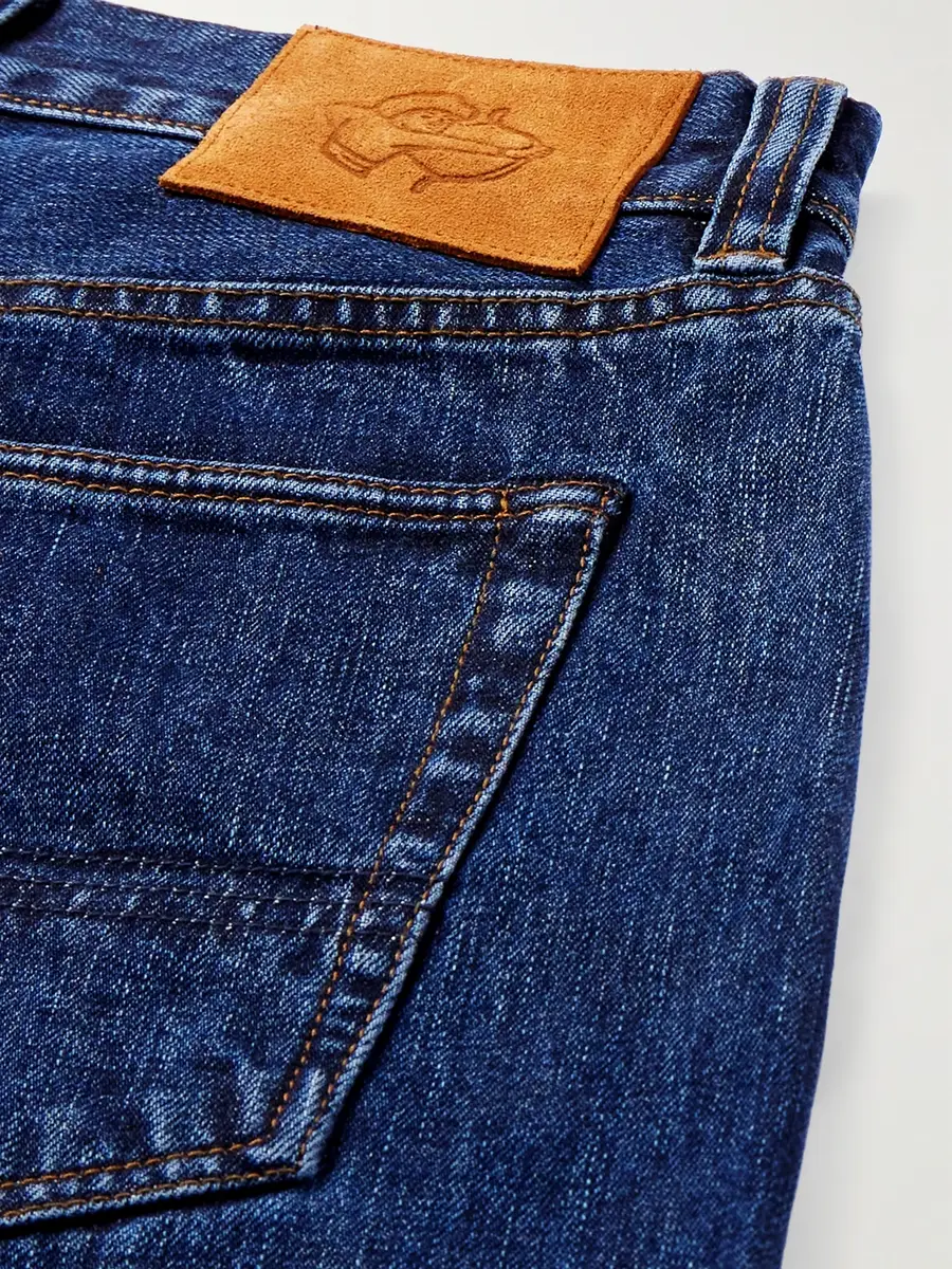 Drake's Straight-Leg Selvedge Jeans - Men | Thumbnail 4 Drake's Straight-Leg Selvedge Jeans - Men | Thumbnail 4