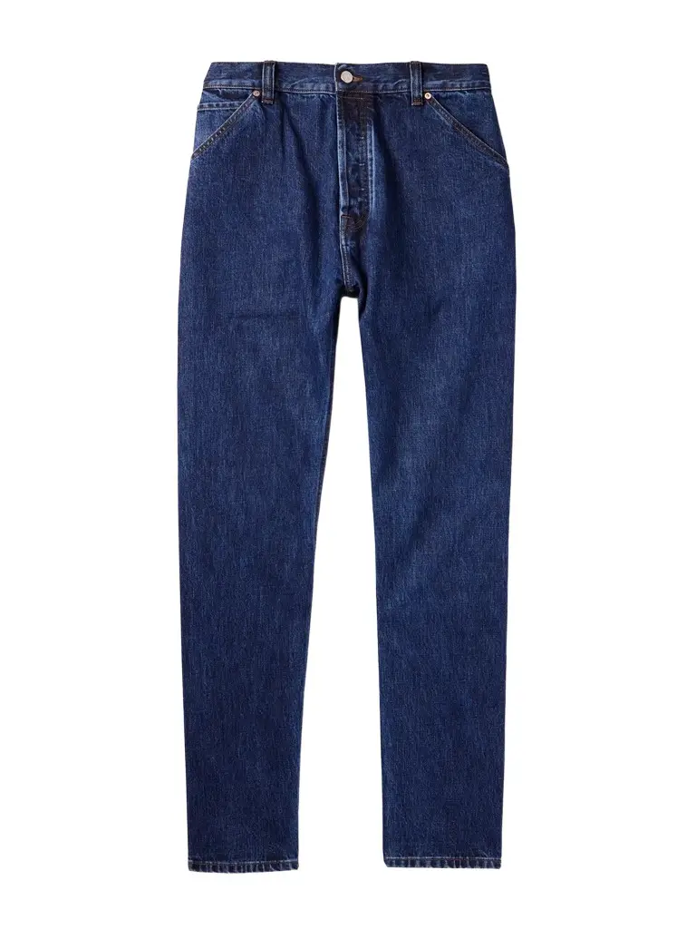 Straight-Leg Selvedge Jeans - Men