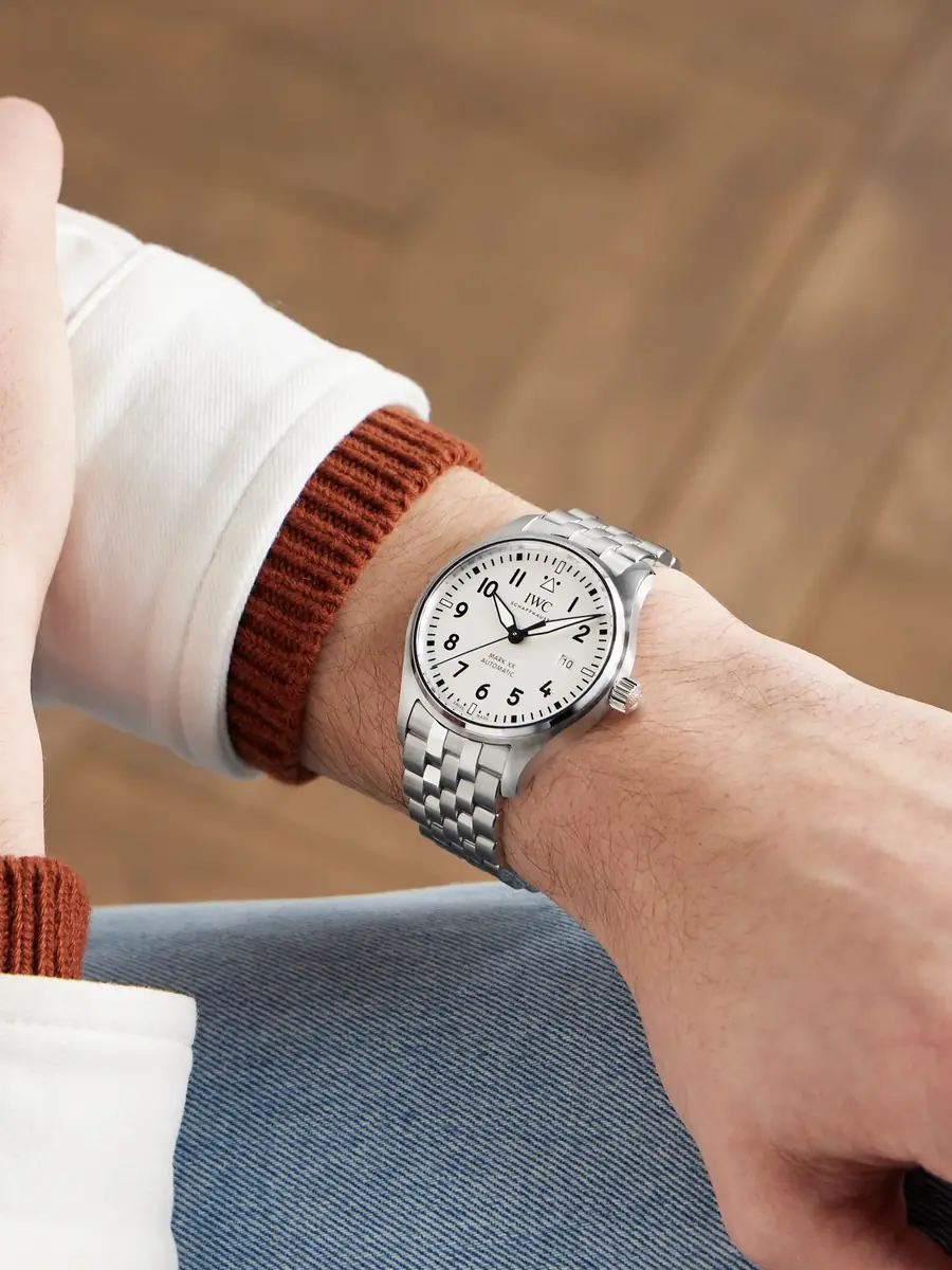 IWC SCHAFFHAUSEN Pilot's Mark XX Automatic 40mm Stainless Steel Watch, Ref. No. IWIW328208 - Men | Thumbnail 2 IWC SCHAFFHAUSEN Pilot's Mark XX Automatic 40mm Stainless Steel Watch, Ref. No. IWIW328208 - Men | Thumbnail 2