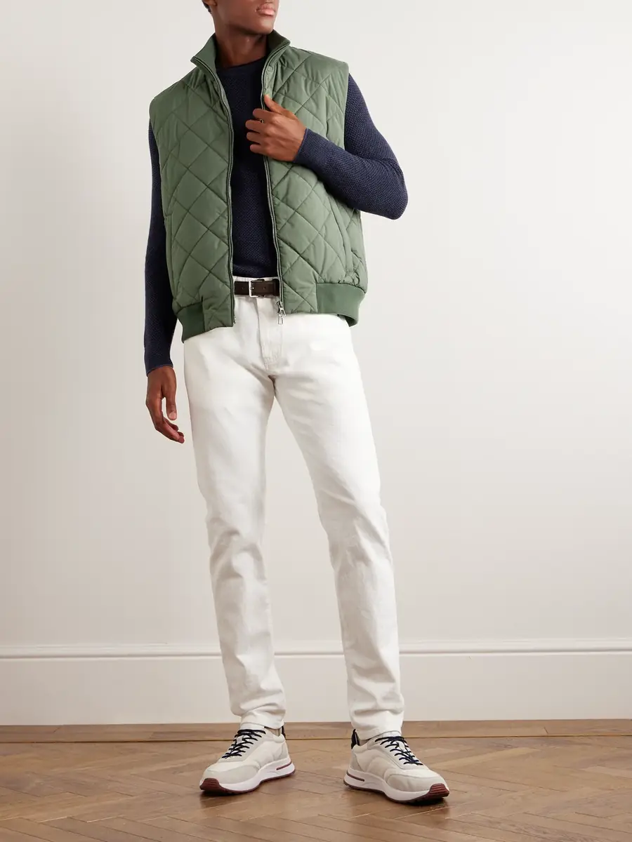 Loro Piana Ampay Quilted WindWish™ Gilet - Men | Thumbnail 2 Loro Piana Ampay Quilted WindWish™ Gilet - Men | Thumbnail 2