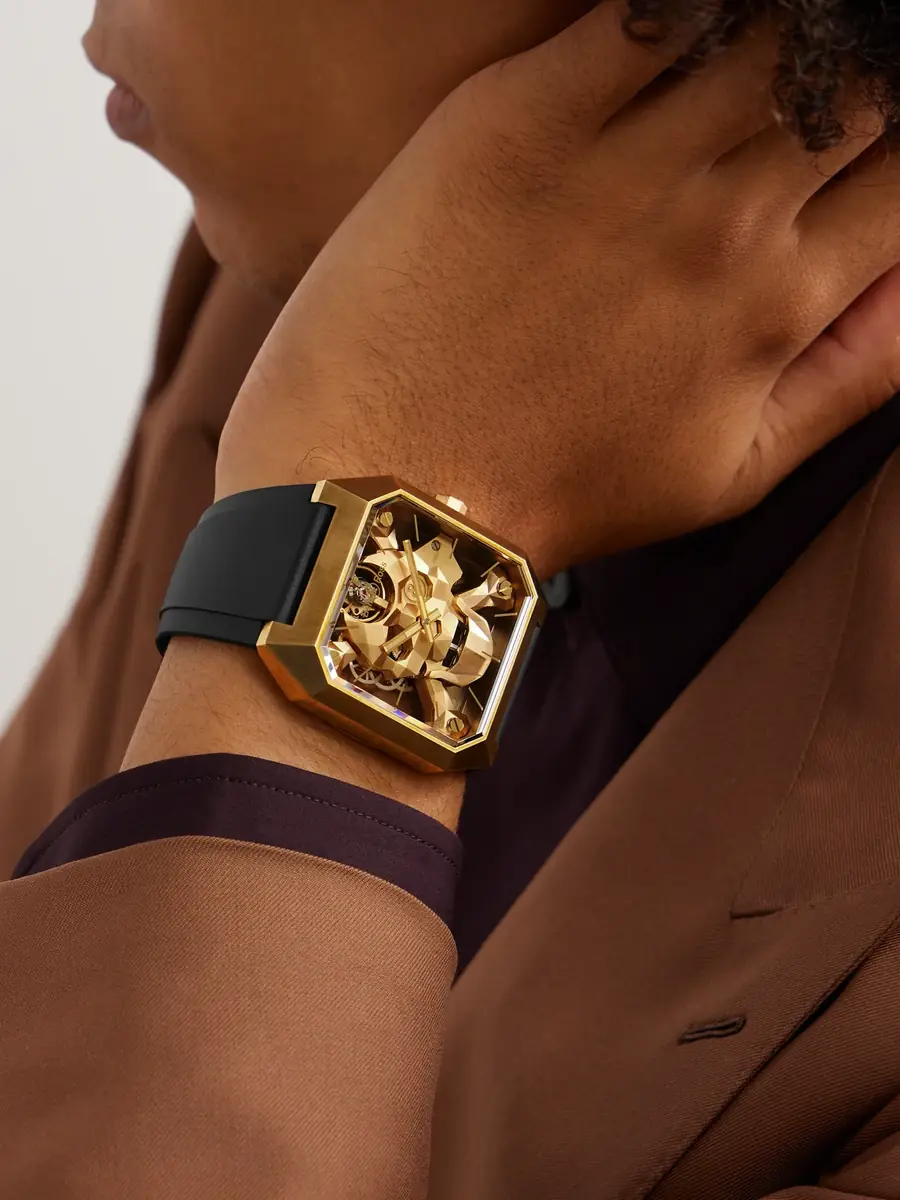 Bell & Ross BR 01 Cyber Skull Limited Edition Hand-Wound Bronze Watch, Ref. BR01-CSK-BR - Men | Thumbnail 2 Bell & Ross BR 01 Cyber Skull Limited Edition Hand-Wound Bronze Watch, Ref. BR01-CSK-BR - Men | Thumbnail 2