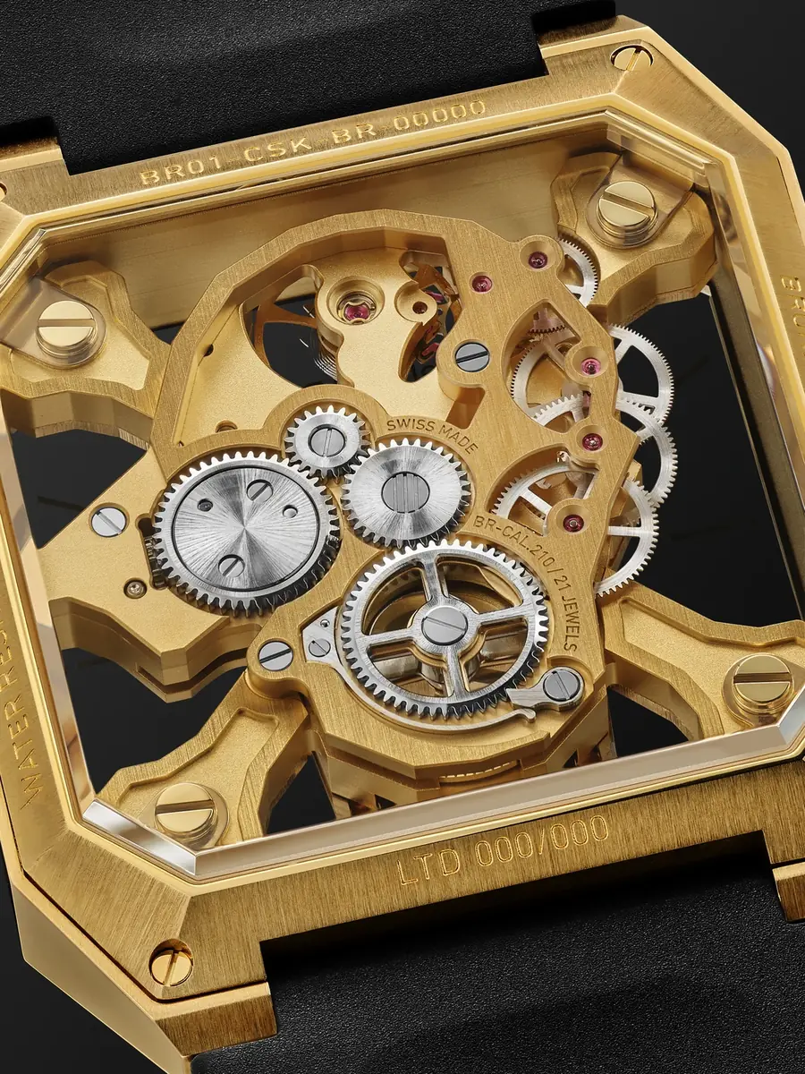 Bell & Ross BR 01 Cyber Skull Limited Edition Hand-Wound Bronze Watch, Ref. BR01-CSK-BR - Men | Thumbnail 3 Bell & Ross BR 01 Cyber Skull Limited Edition Hand-Wound Bronze Watch, Ref. BR01-CSK-BR - Men | Thumbnail 3