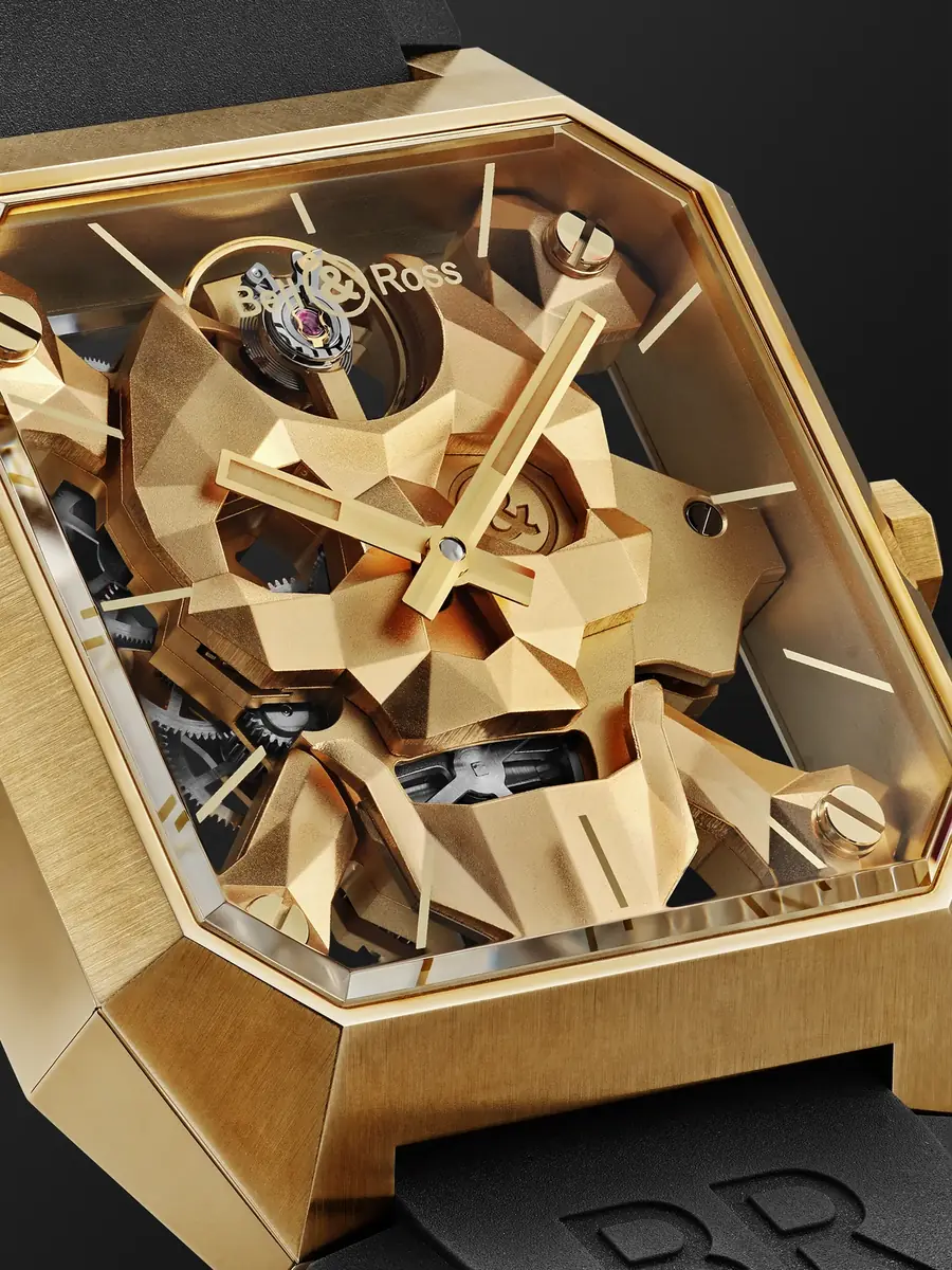 Bell & Ross BR 01 Cyber Skull Limited Edition Hand-Wound Bronze Watch, Ref. BR01-CSK-BR - Men | Thumbnail 6 Bell & Ross BR 01 Cyber Skull Limited Edition Hand-Wound Bronze Watch, Ref. BR01-CSK-BR - Men | Thumbnail 6