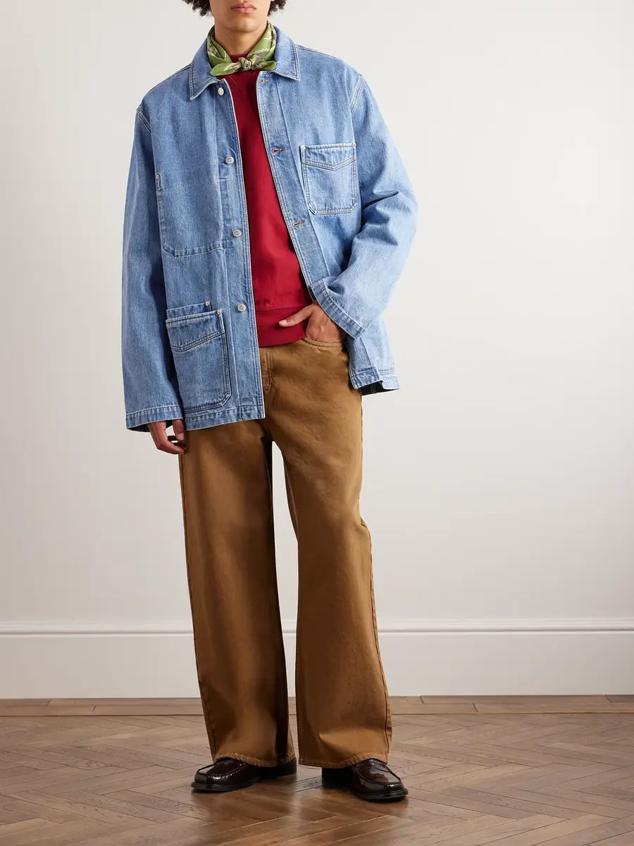 Drake's Selvedge Denim Jacket - Men | Thumbnail 2
