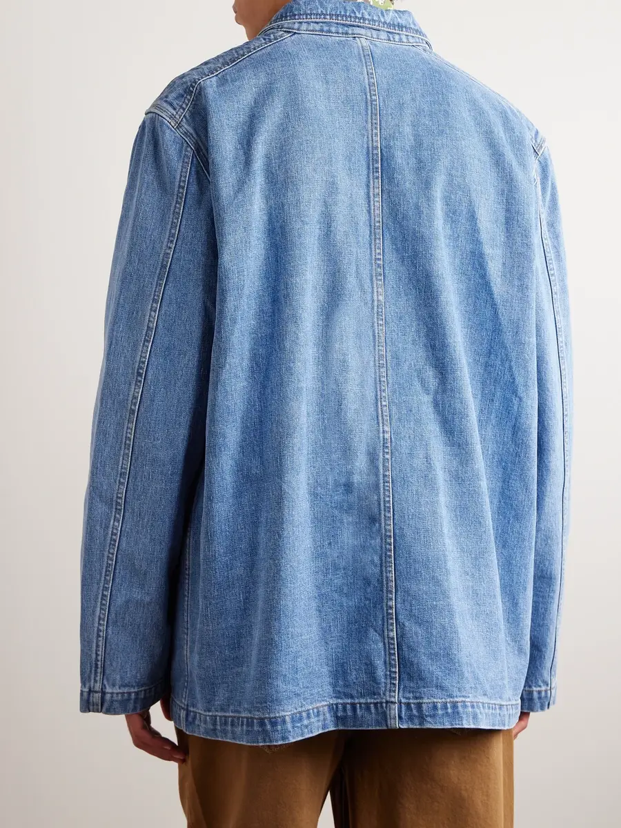 Drake's Selvedge Denim Jacket - Men | Thumbnail 3