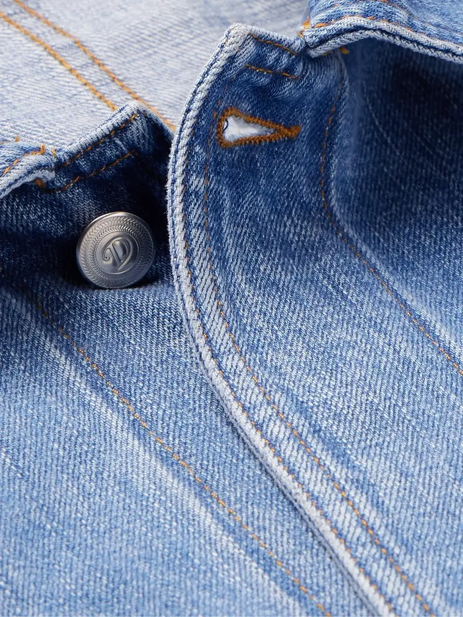 Drake's Selvedge Denim Jacket - Men | Thumbnail 4