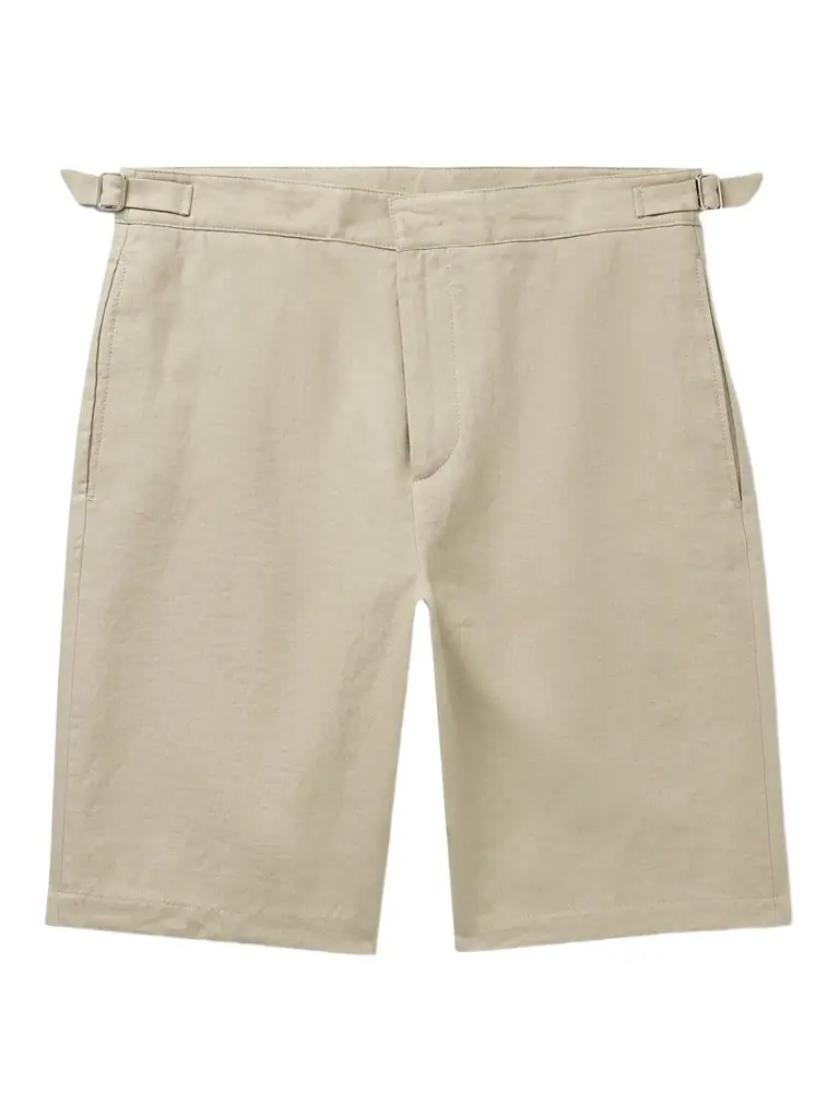 Loro Piana Majuro Straight-Leg Linen Bermuda Shorts - Men | Image 1 Loro Piana Majuro Straight-Leg Linen Bermuda Shorts - Men | Image 1