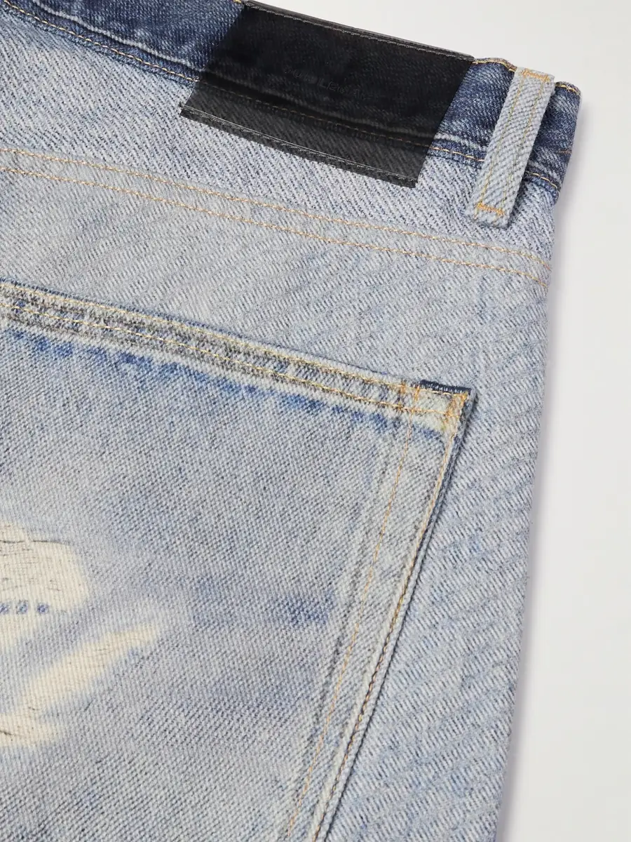 Our Legacy Third Cut Straight-Leg Printed Jeans - Men | Thumbnail 4