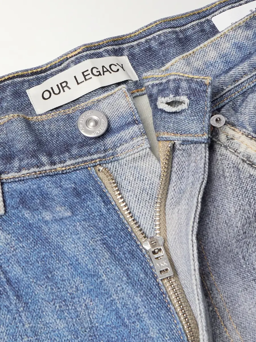 Our Legacy Third Cut Straight-Leg Printed Jeans - Men | Thumbnail 5