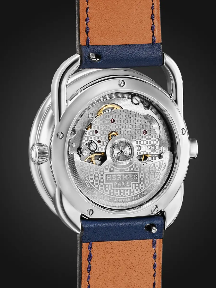 Hermès Timepieces Arceau Le Temps Voyageur Automatic Stainless Steel Watch, Ref. W057263WW00 - Men | Thumbnail 5 Hermès Timepieces Arceau Le Temps Voyageur Automatic Stainless Steel Watch, Ref. W057263WW00 - Men | Thumbnail 5