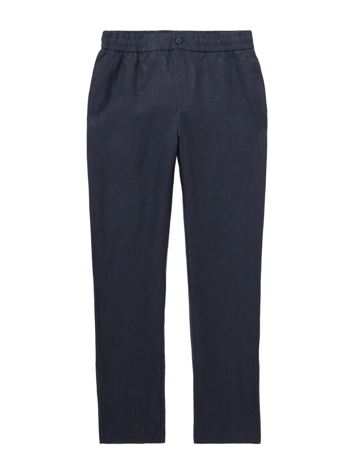 Cornell Slim-Fit Straight-Leg Washed Linen Trousers - Men Cornell Slim-Fit Straight-Leg Washed Linen Trousers - Men