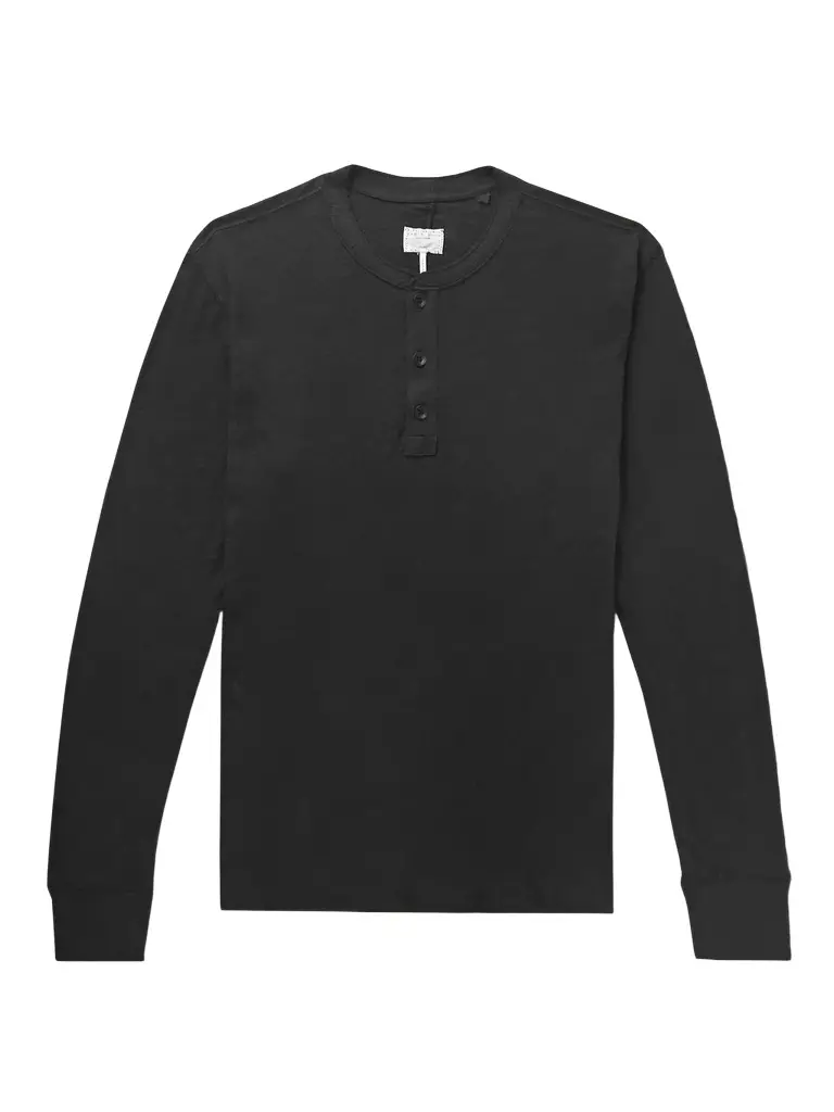 rag & bone Cotton-Jersey Henley T-Shirt - Men