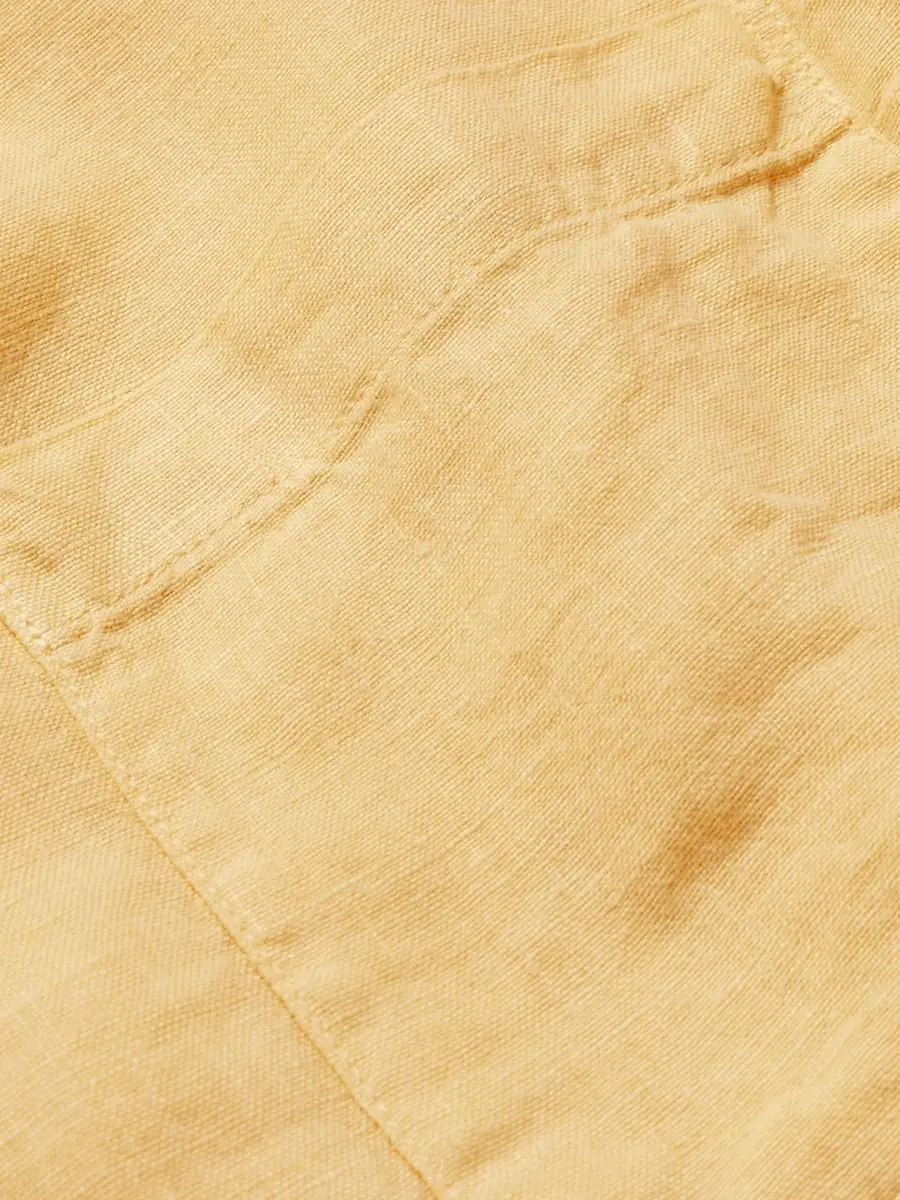 Portuguese Flannel Camp-Collar Linen Shirt - Men | Thumbnail 4 Portuguese Flannel Camp-Collar Linen Shirt - Men | Thumbnail 4